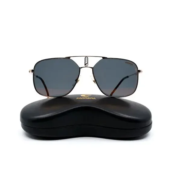 NEW CARRERA 1024/S GOLD/GREY GOLD MIRROR AVIATOR AUTHENTIC SUNGLASSES - Picture 8 of 12